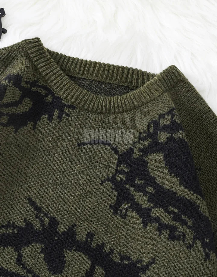 Abstract Eye Sweater