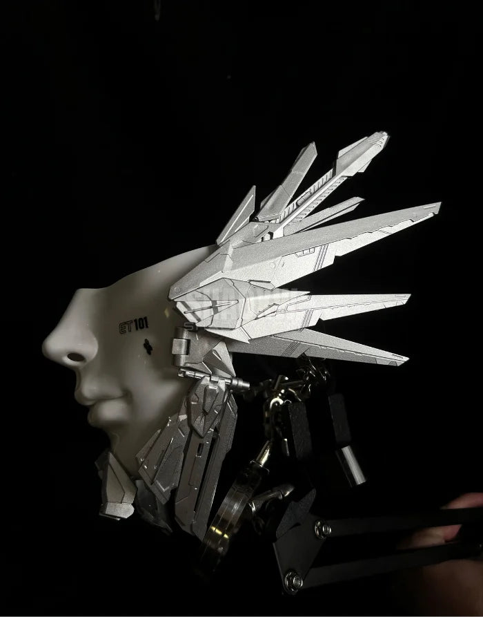 Cyberpunk Mask Woman