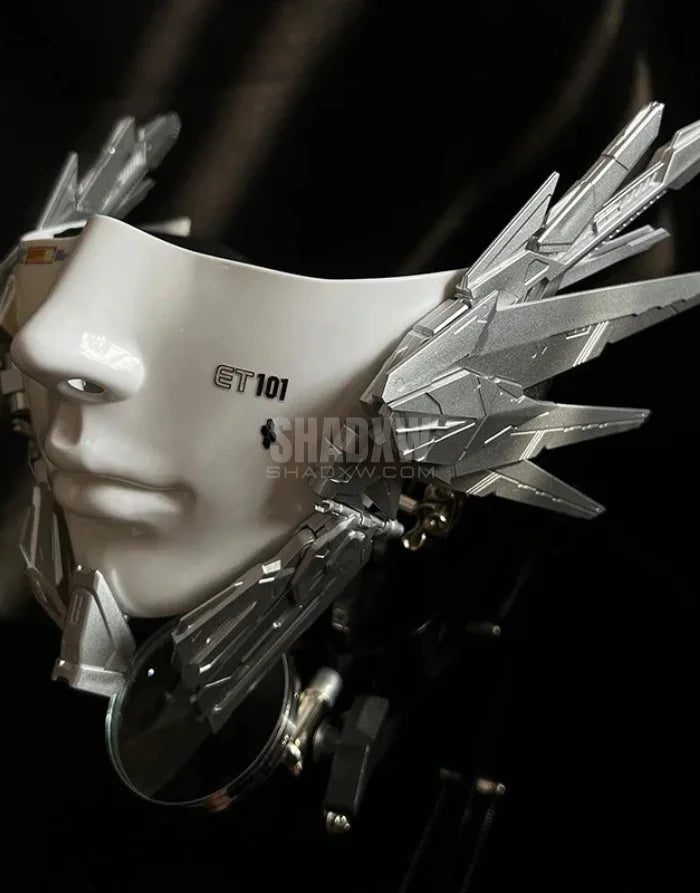 Cyberpunk Mask Woman