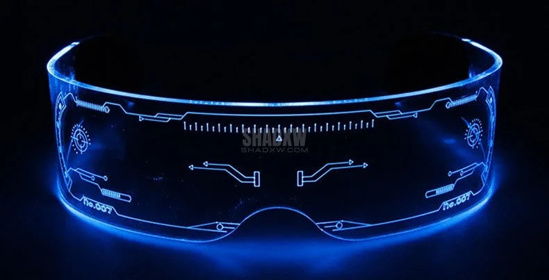 RGB Cyberpunk Glasses