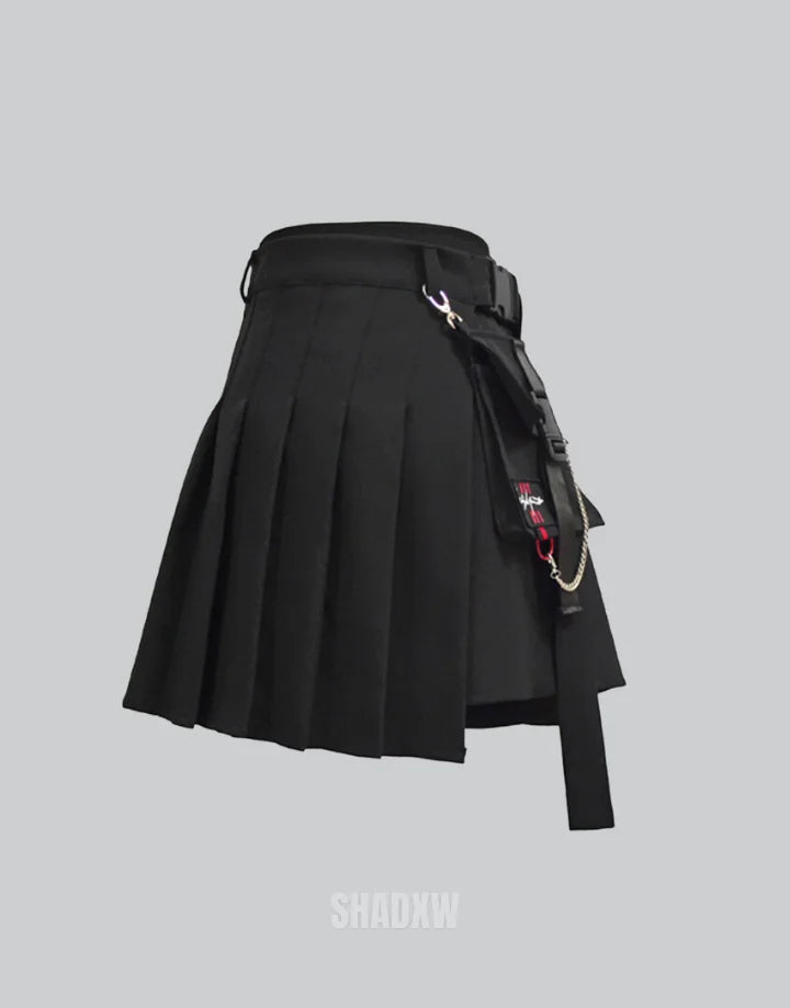 High Waist Cargo Skirt