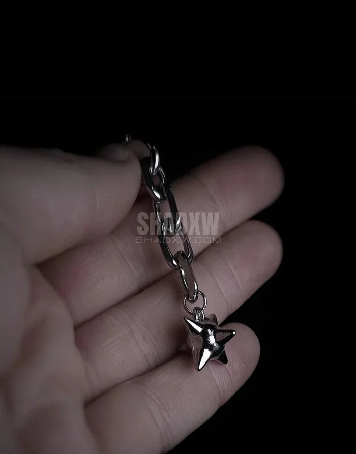 Spike Ball Drop Earrings