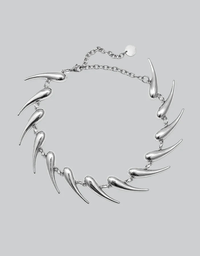 Spiked Choker Necklace