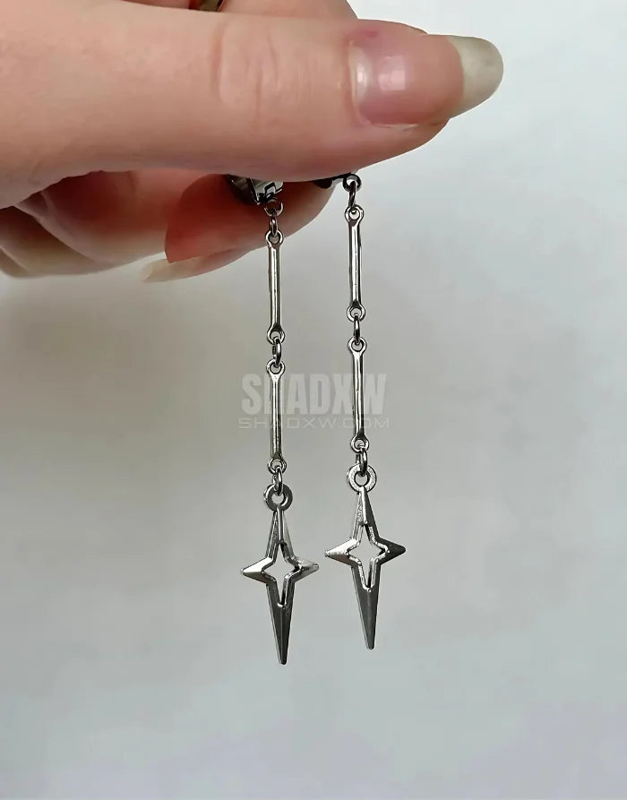 Star Drop Earrings