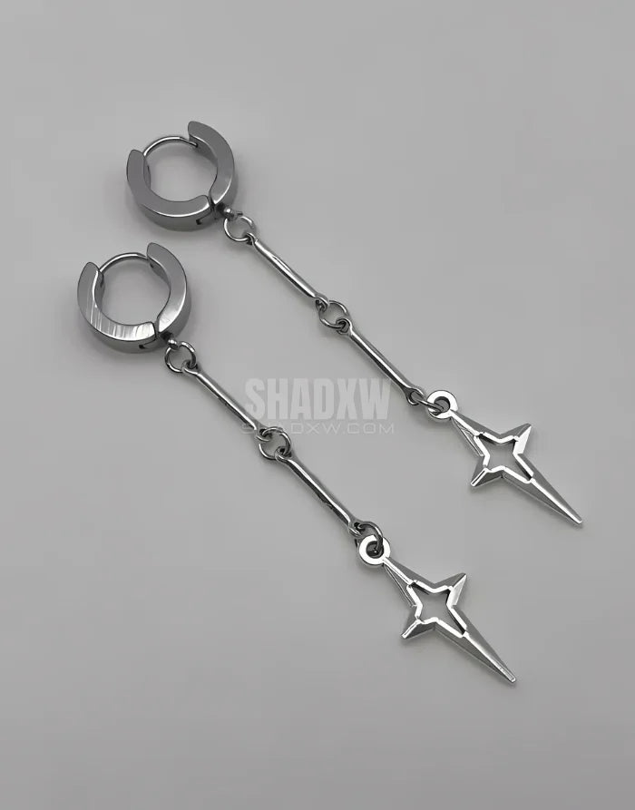 Star Drop Earrings