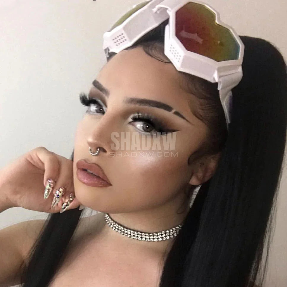 Cyberpunk Girl Glasses