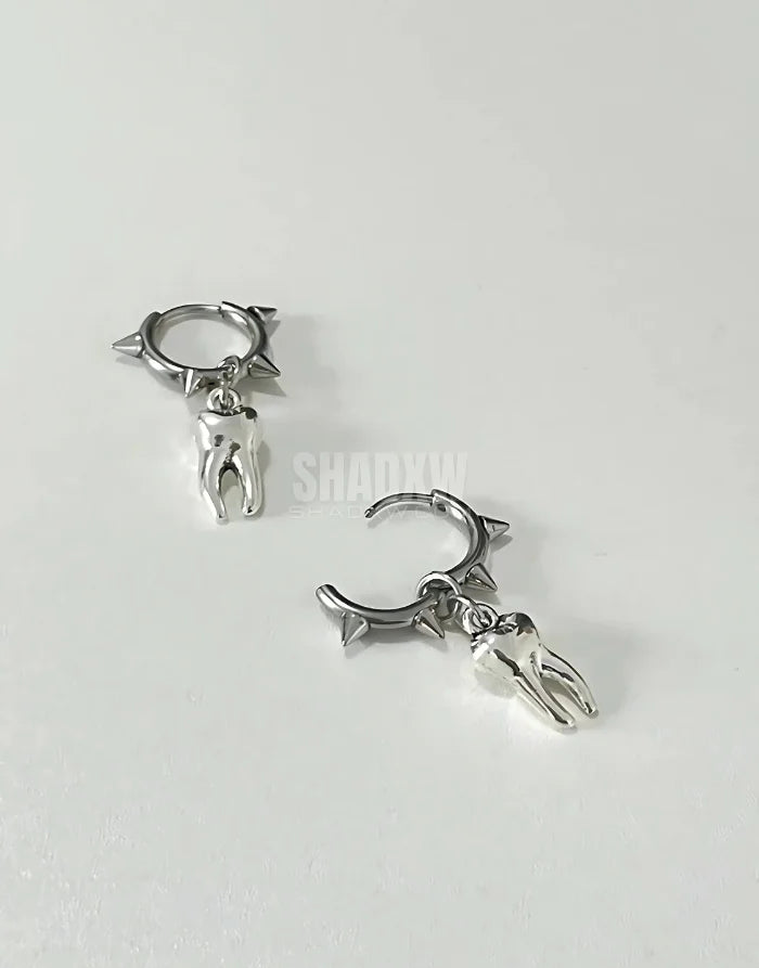 Tooth Earrings