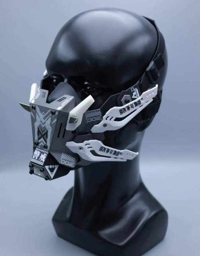 Cyberpunk Menpo Maske