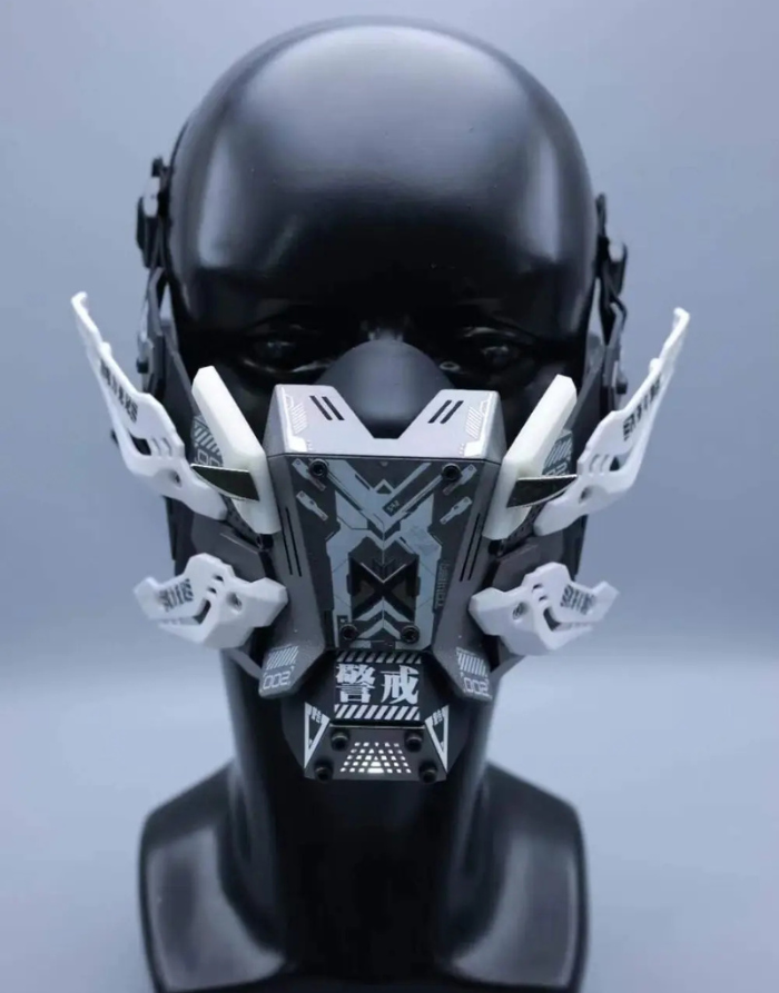 Cyberpunk Menpo Maske