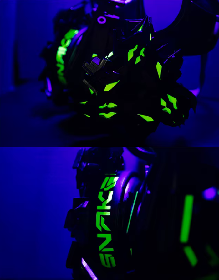 Legendäre Cyberpunk-Maske