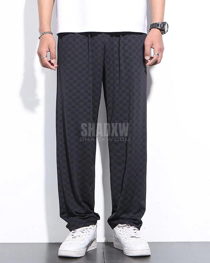 Checkerboard Pants Mens