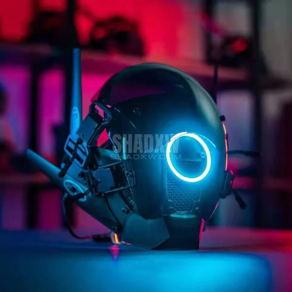 Circle Cyberpunk Helmet