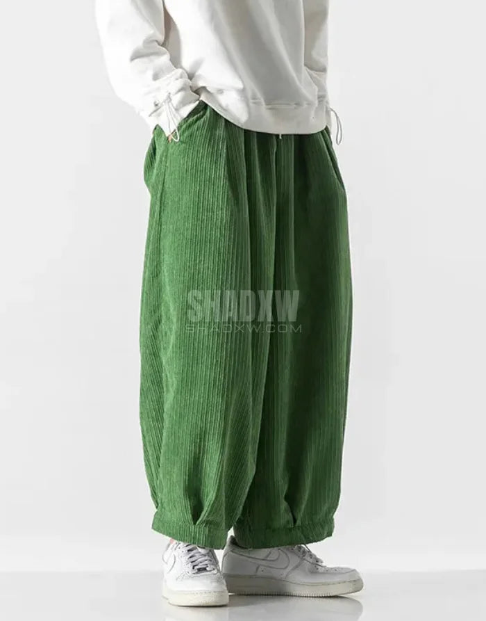 Corduroy Hakama Pants