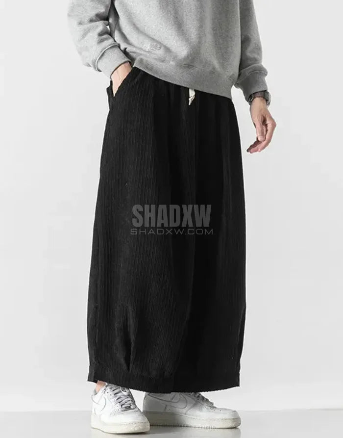 Corduroy Hakama Pants