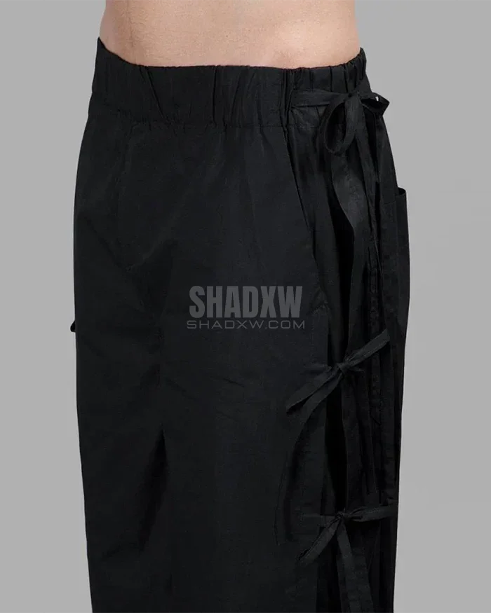 Cuffed Hakama Pants