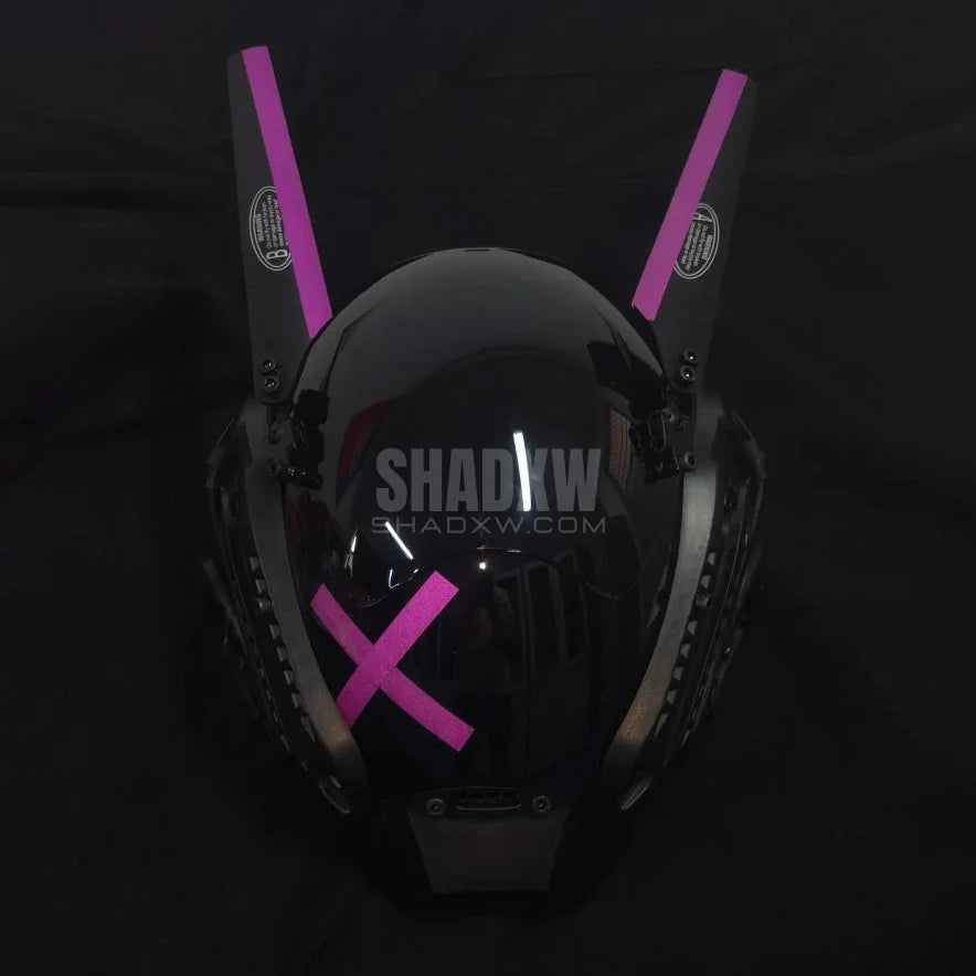 Cyberpunk Helmet Cross