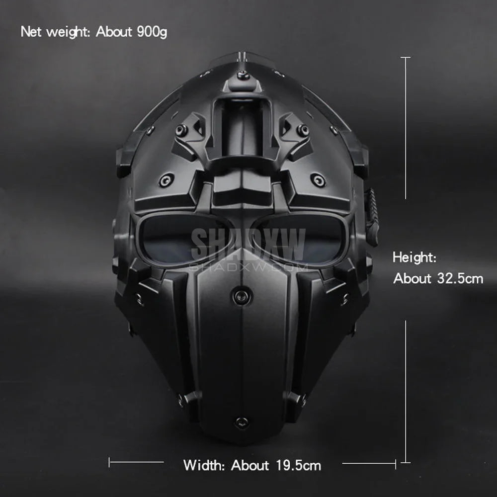 Cyberpunk Full Face Helmet