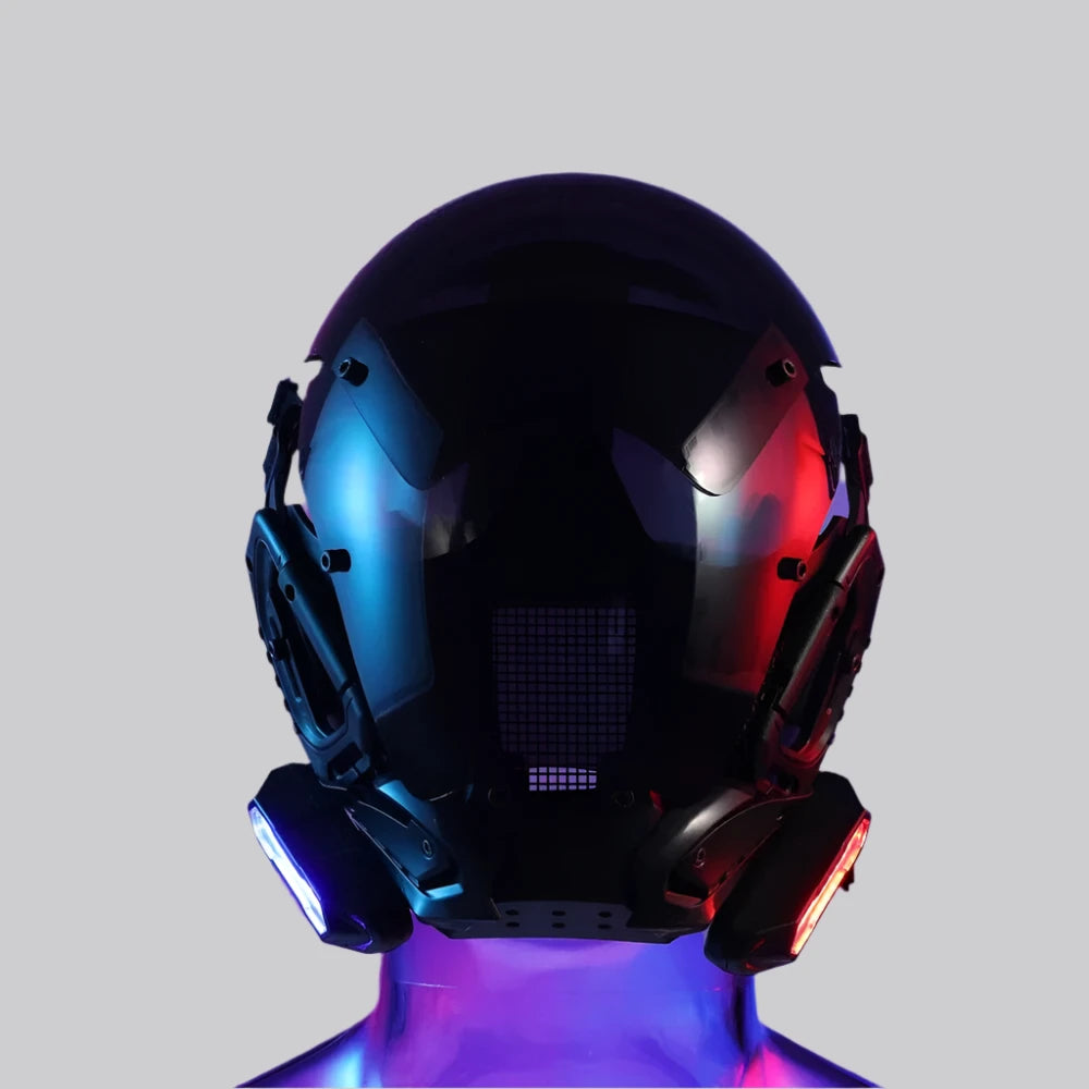 Cyberpunk Glass Helmet