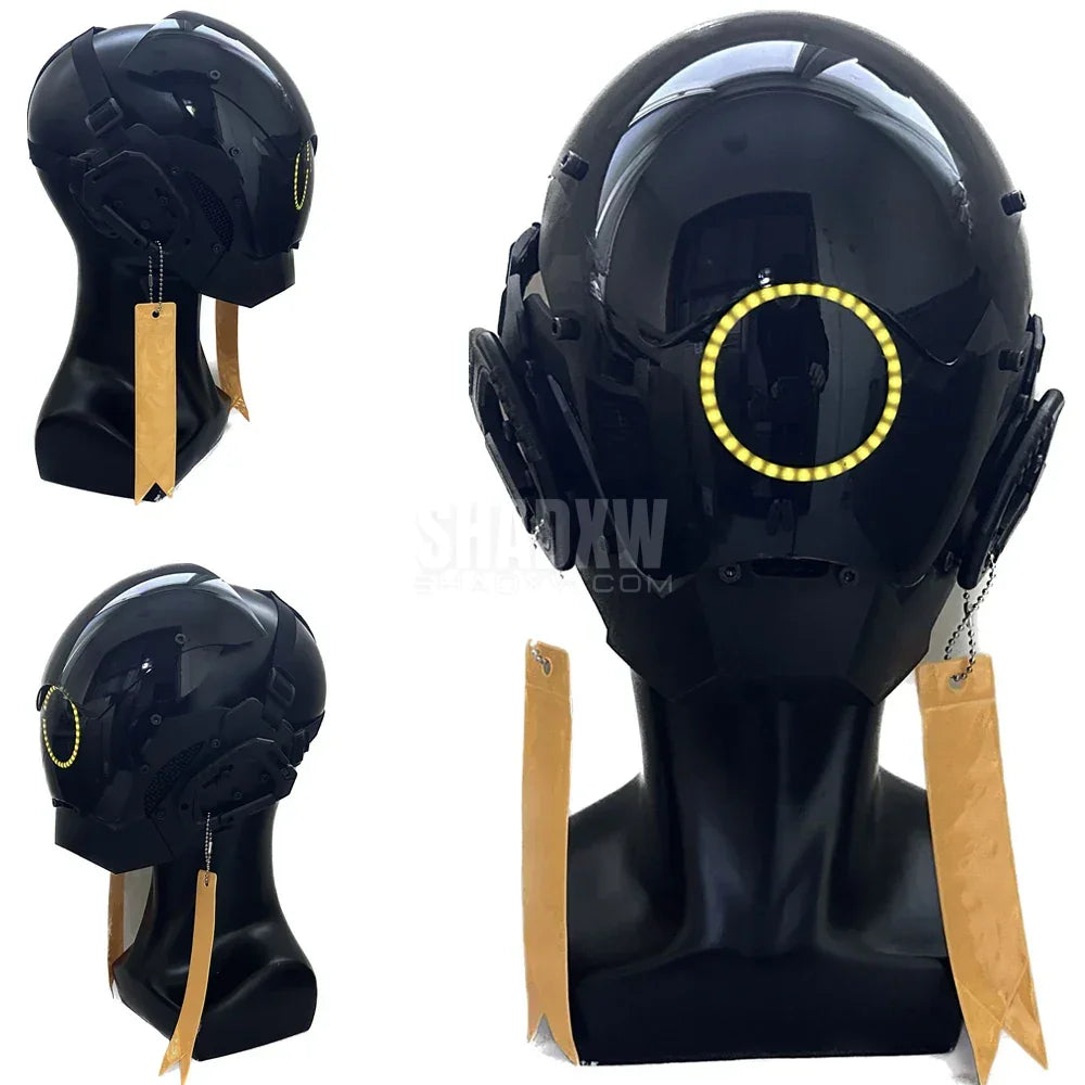 Dystopian Helmet Yellow