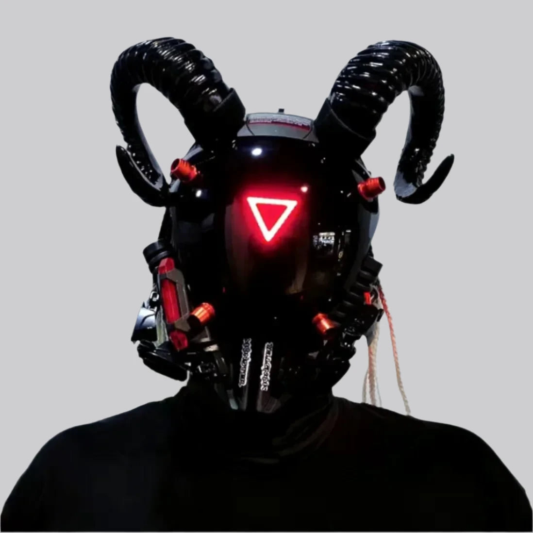 Cyberpunk Helmet Horn