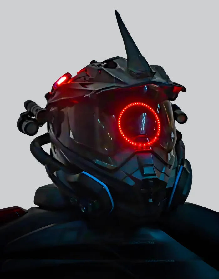 Cyberpunk Motorcycle Helmet