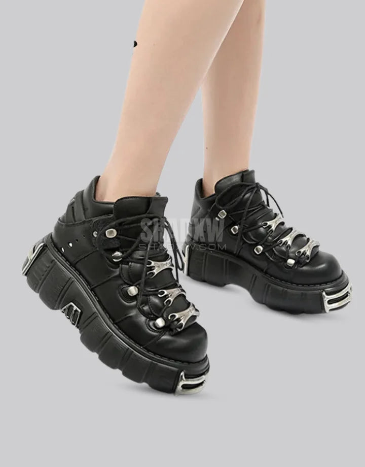 Goth Platform Sneakers