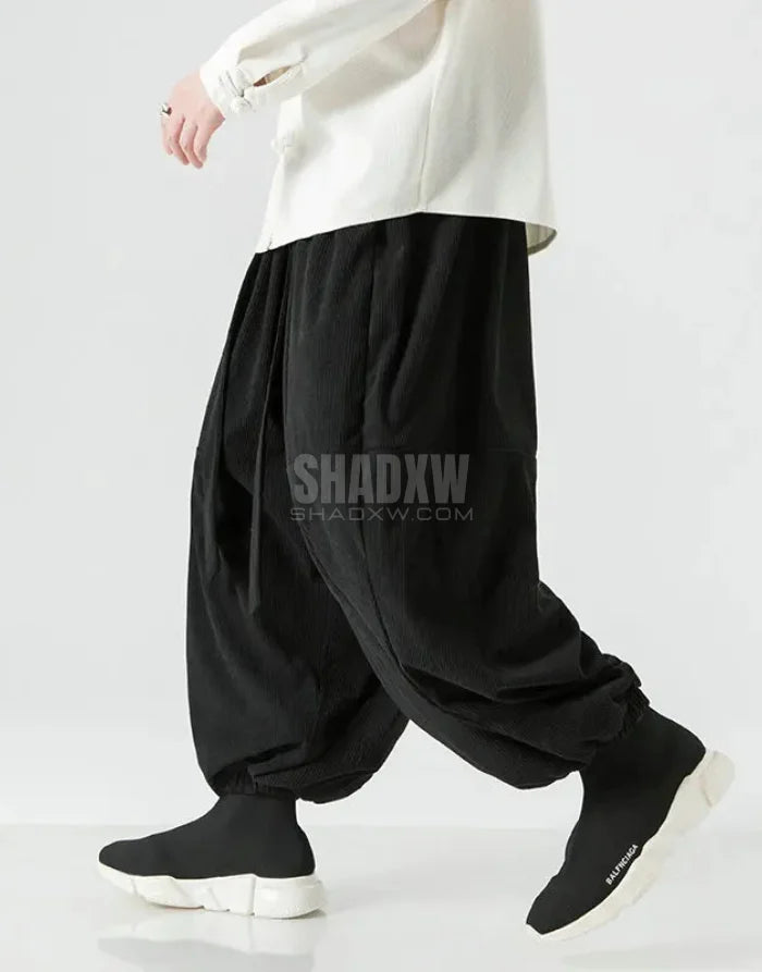 Hakama Pants with Ribbons