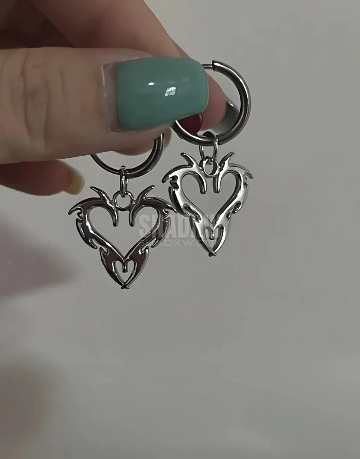 Heart Thorn Earrings