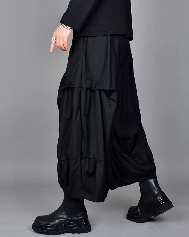 Japanese Wide Leg Pants Mens