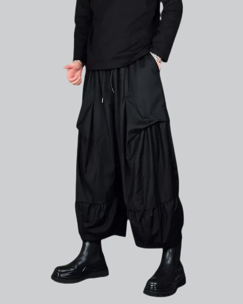 Japanese Wide Leg Pants Mens