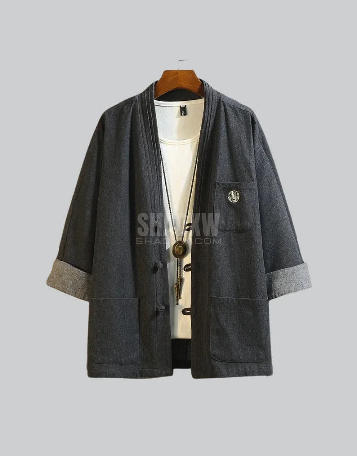 Men’s Denim Kimono