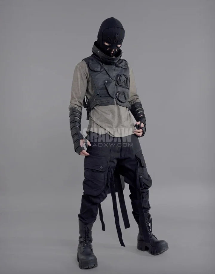 Mens Parachute Cargo Pants