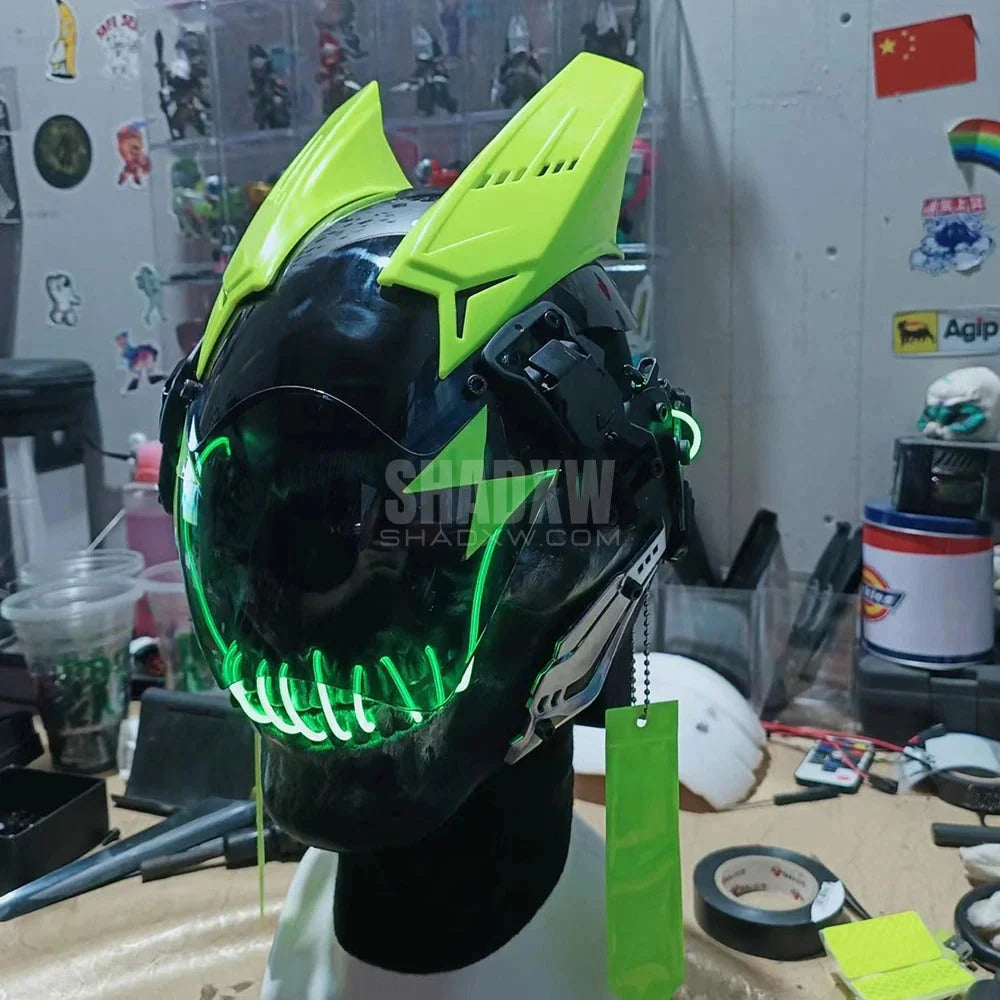 Monster Cyberpunk Helmet