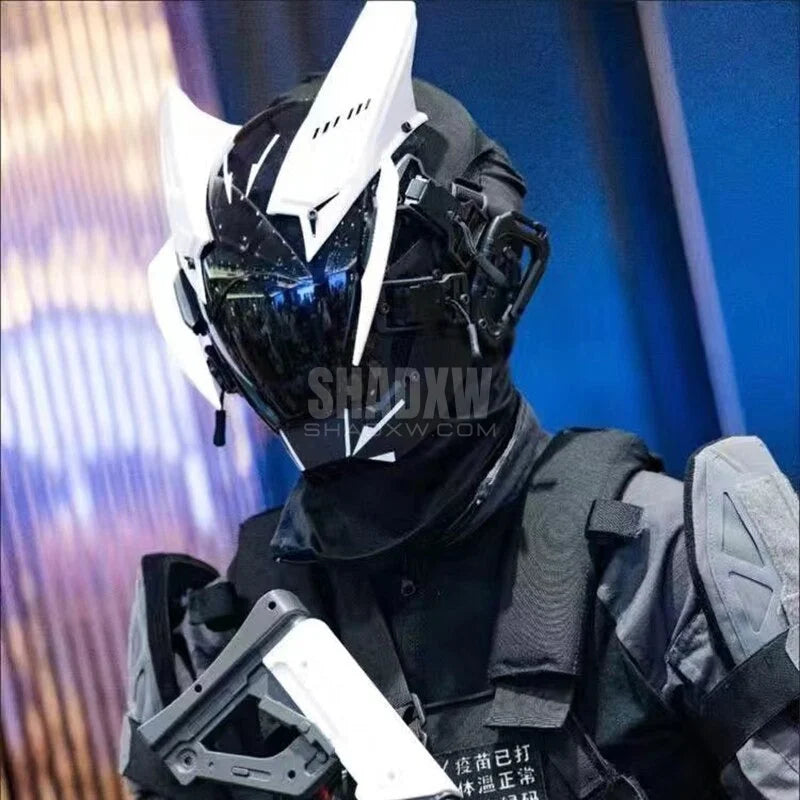 Ranger Cyberpunk Helmet