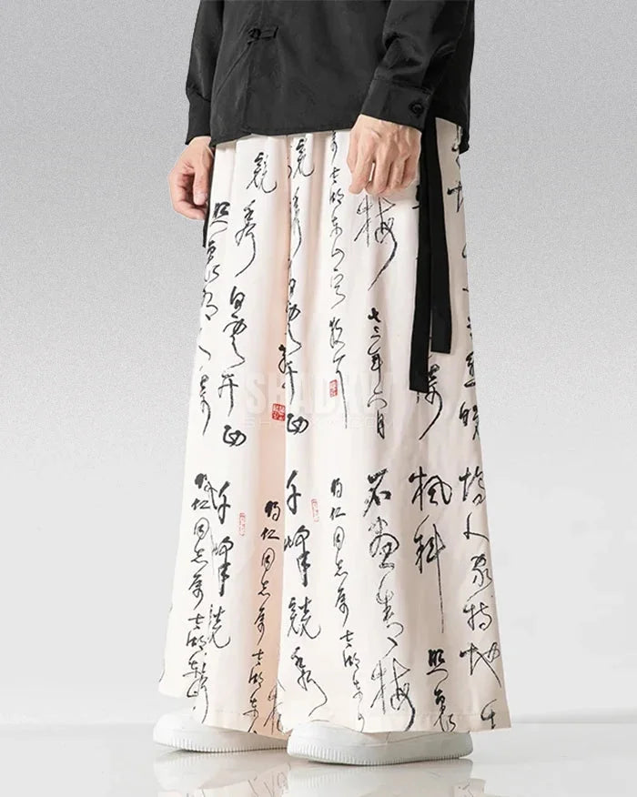 Traditional Japanese Hakama Pants