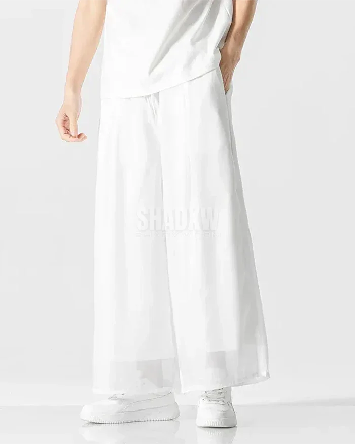 White Hakama Pants