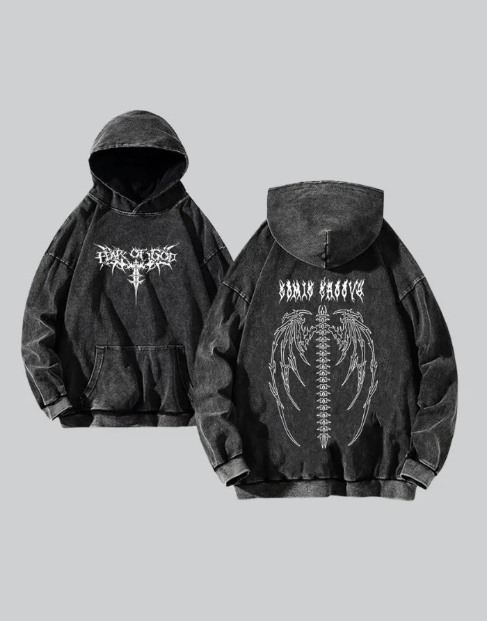 Winged Skull Hoodie