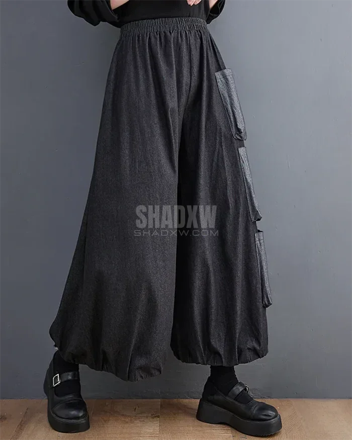 Women Hakama Pants Modern