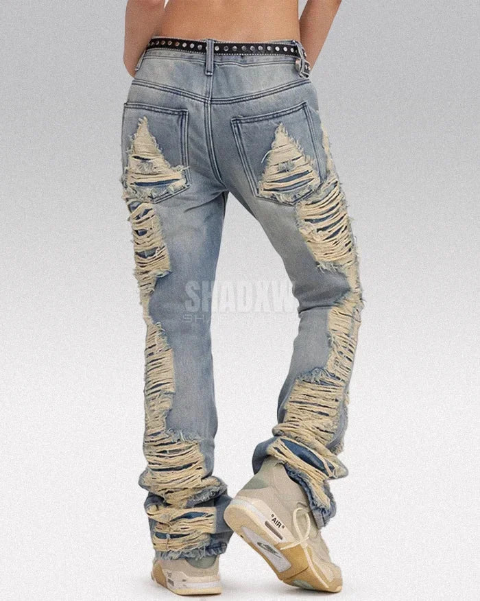 Y2K Mens Ripped Jeans