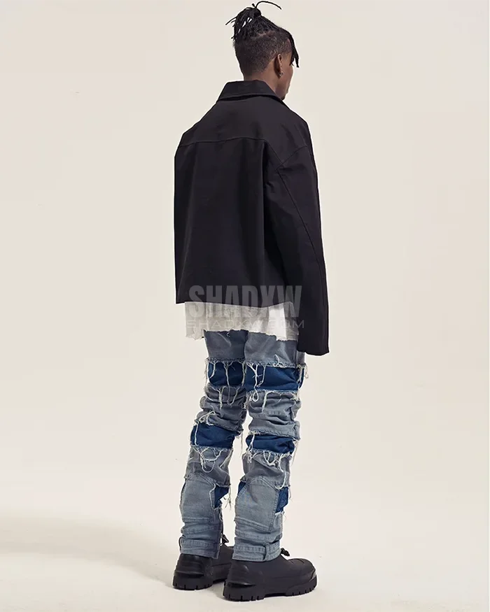 Y2K Ripped Denim Jeans