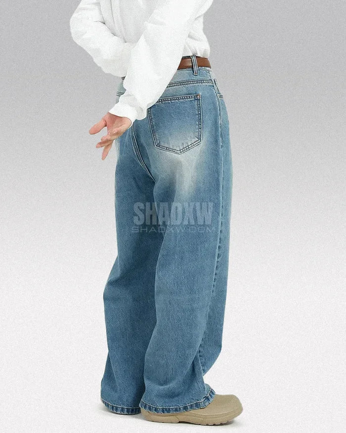 Y2K Wide Casual Jeans