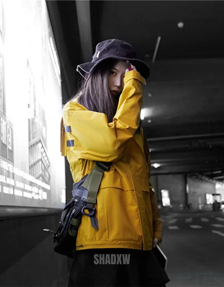 Yellow Techwear Jacket