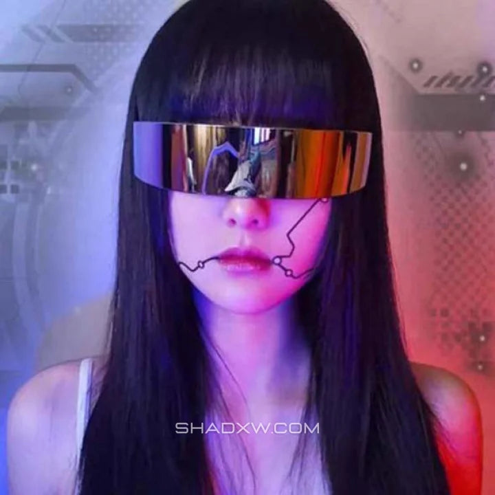 Cyberpunk Futuristic Glasses